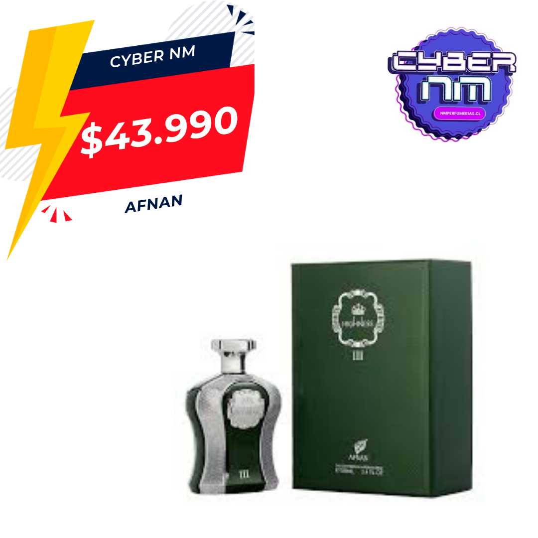 Highness III Green Afnan 100Ml Hombre  Perfume
