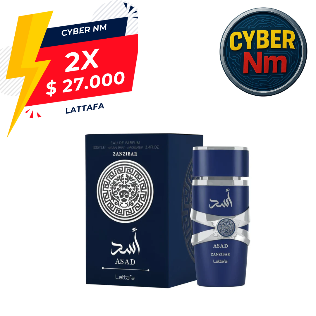 Asad Zanzibar 100Ml Hombre Lattafa Edp