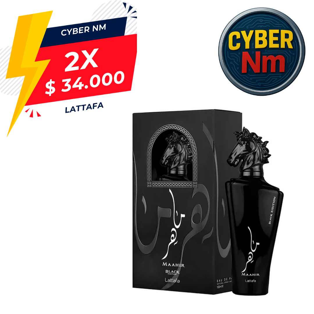 Maahir Black Edition Lattafa 100Ml Unisex Edp