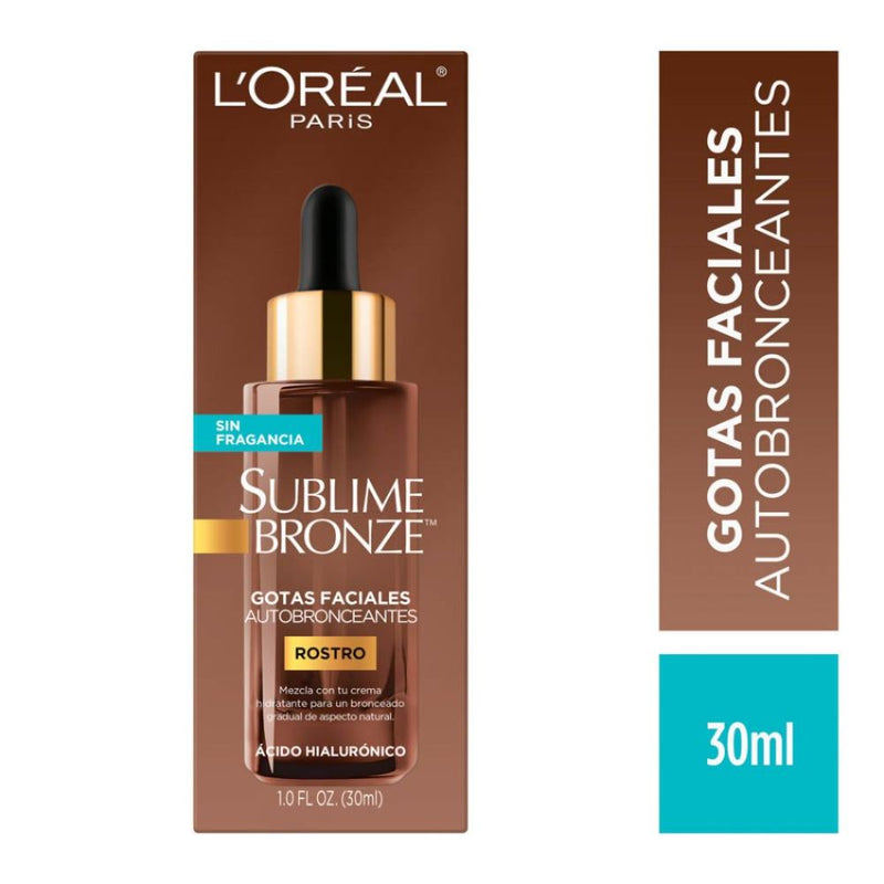 Skin Care L´Oreal Cuerpo Sublime Bronze Drops For Face 30Ml