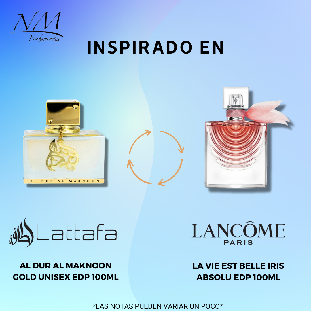 Al Dur Al Maknoon Gold Lattafa 100Ml Unisex Edp
