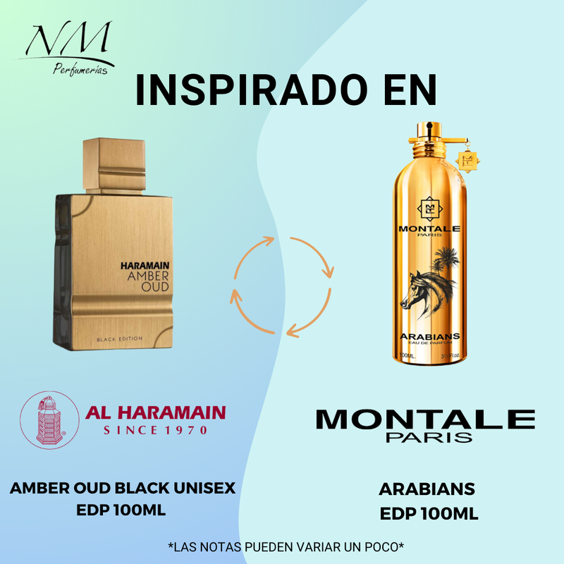 Amber Oud Black Al Haramain 100Ml Unisex  Perfume