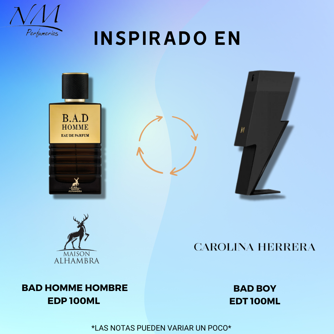 Bad Homme Maison Alhambra 100Ml Hombre Edp