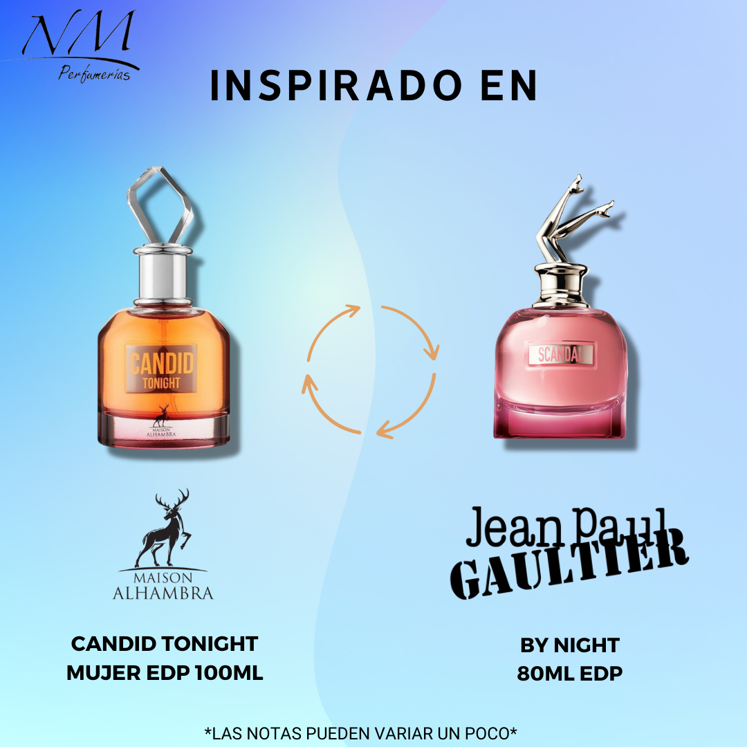 Candid Tonight Maison Alhambra 100Ml Mujer Edp