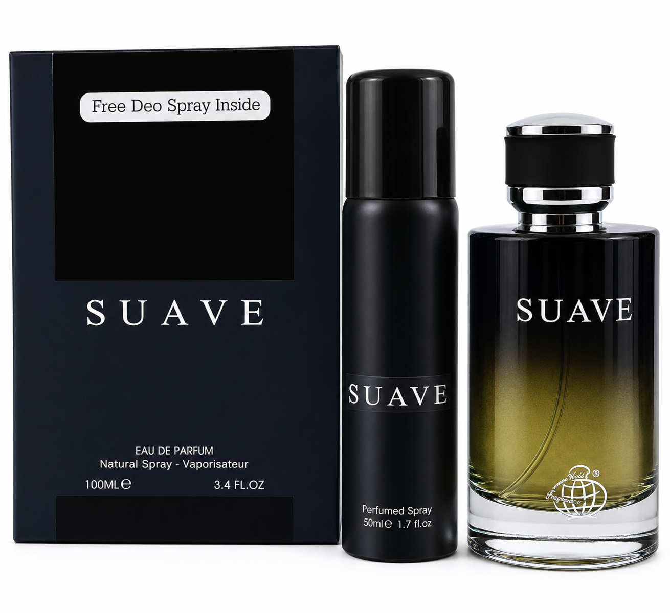 Suave Fragrance World 100Ml Hombre Edp