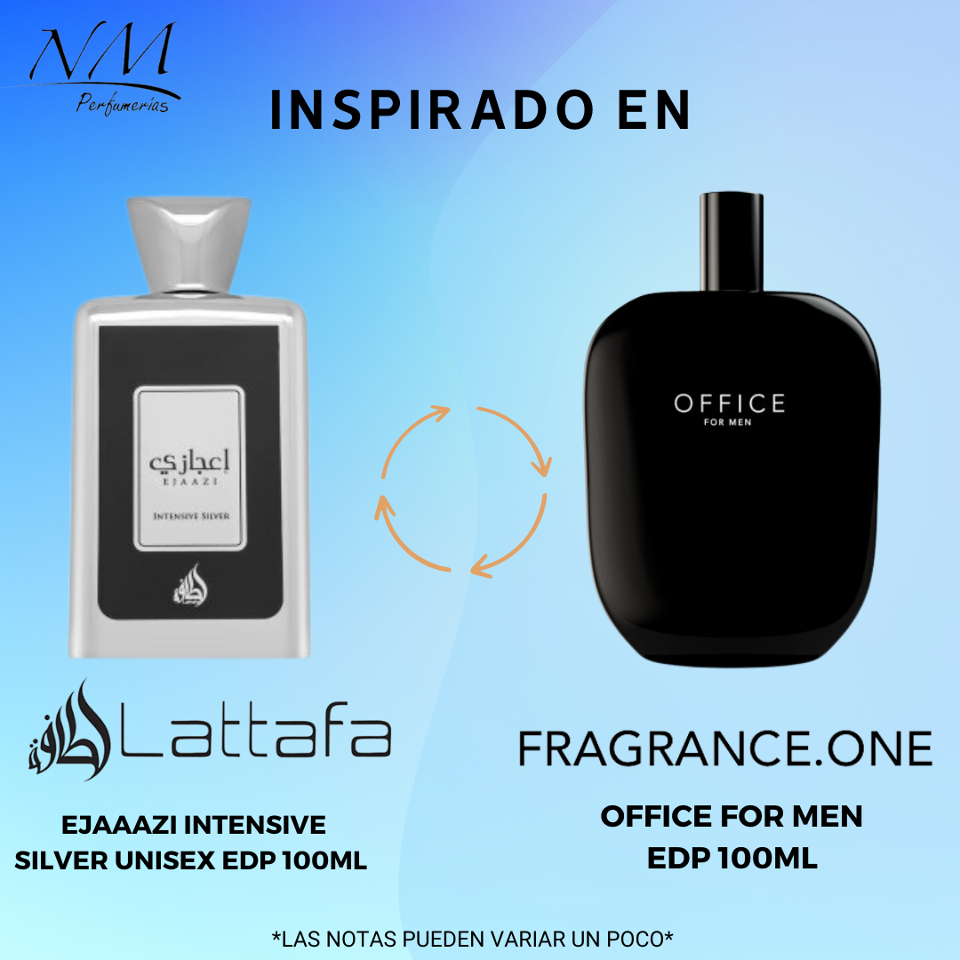 Ejaaazi Intensive Silver Lattafa 100Ml Unisex Edp
