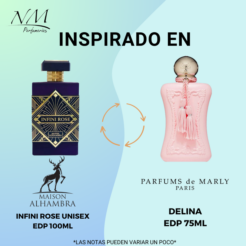 Infini Rose Maison Alhambra 100Ml Unisex  Perfume