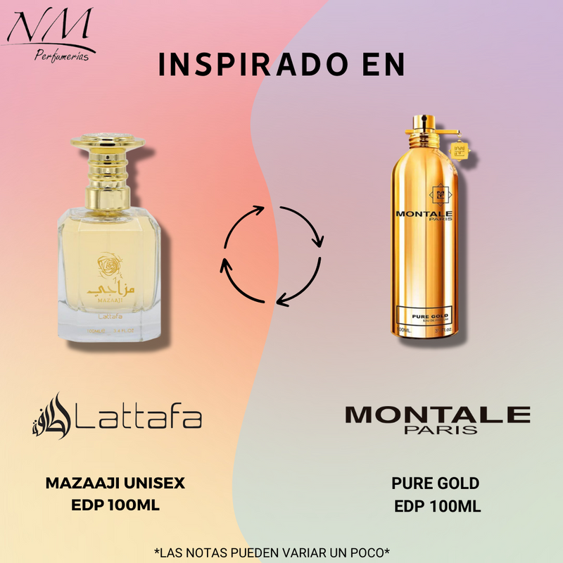 Mazaaji Lattafa 100Ml Unisex  Perfume