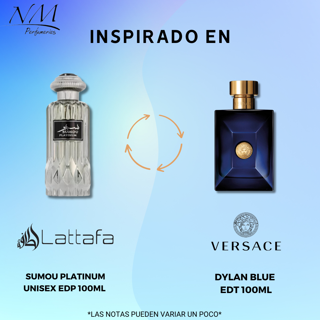 Sumou Platinum Lattafa 100Ml Unisex Edp