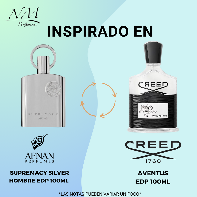 Supremacy Silver Afnan 100Ml Hombre  Perfume