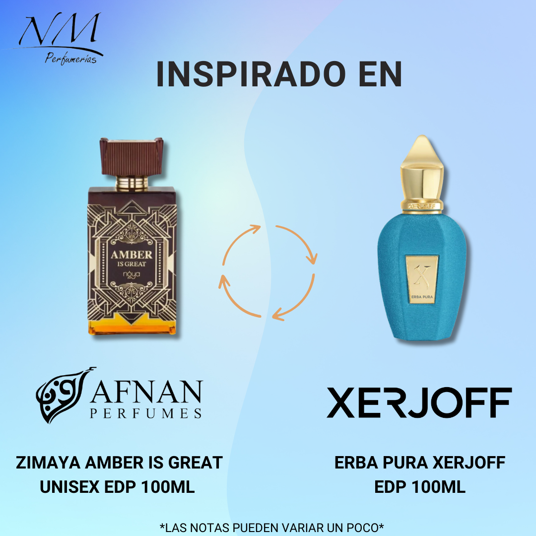 Zimaya Amber Is Great Afnan 100Ml Unisex Edp