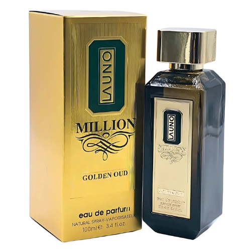 La Uno Million Golden Oud Fragrance World  Hombre 