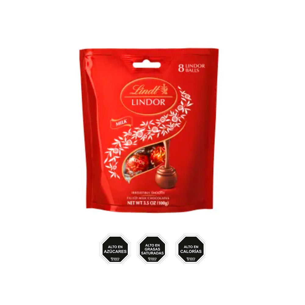 Deluxe Bag Lindt Milk 100G Chocolate