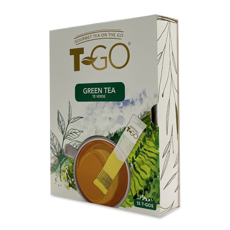 T-GO Te verde Gourmet. 15 Tiras