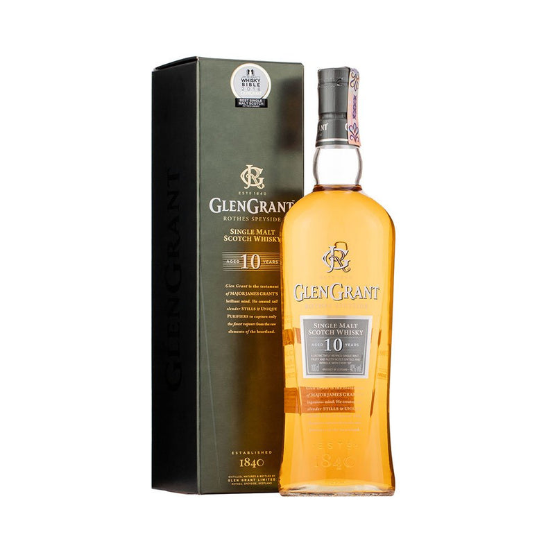 Whisky 10 Años Single Malt Glen Grant 1Lt 40% Alc