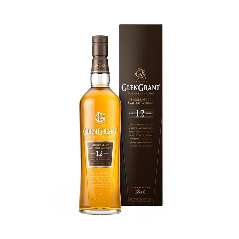 Whisky 12 Años Single Malt Glen Grant 1Lt 48% Alc