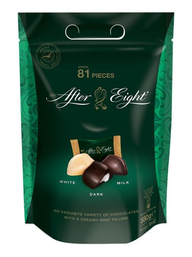 After Eight Sharing Bag Nestle 20X550G  Chocolate