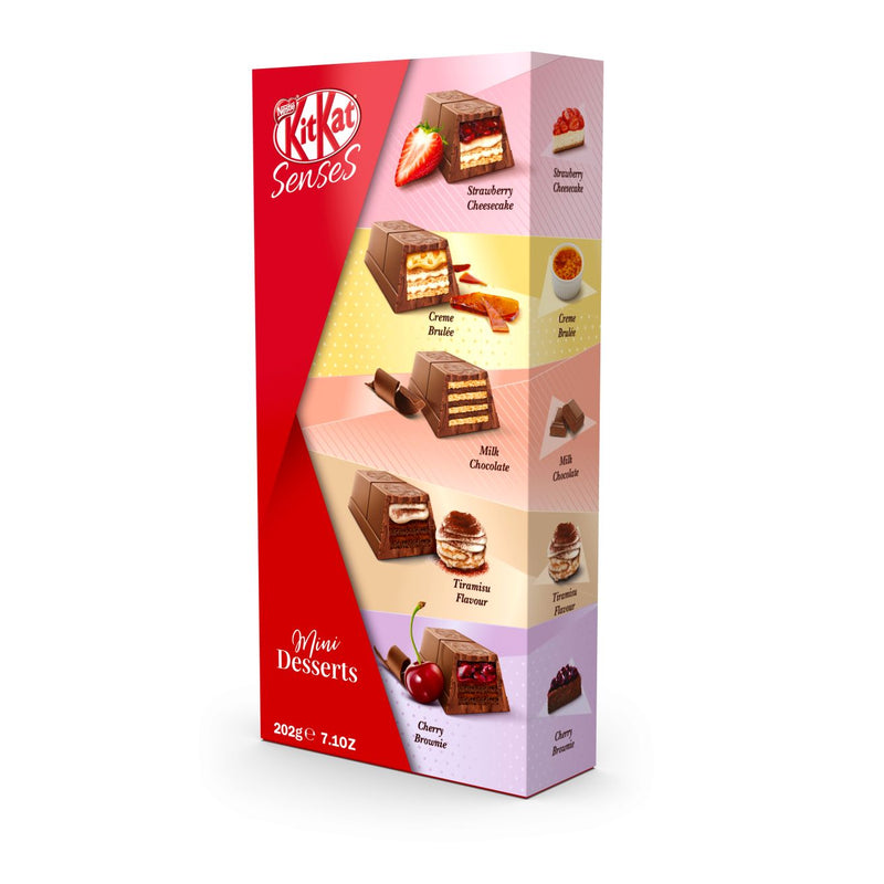 Kit Kat Sense Mini Desserts Nestle 18X202G  Chocolate