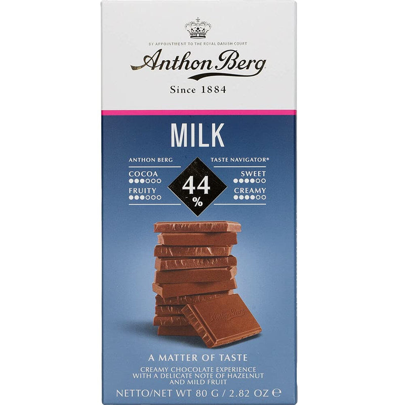 Tablet Milk 44% Anthon Berg 80G Chocolate