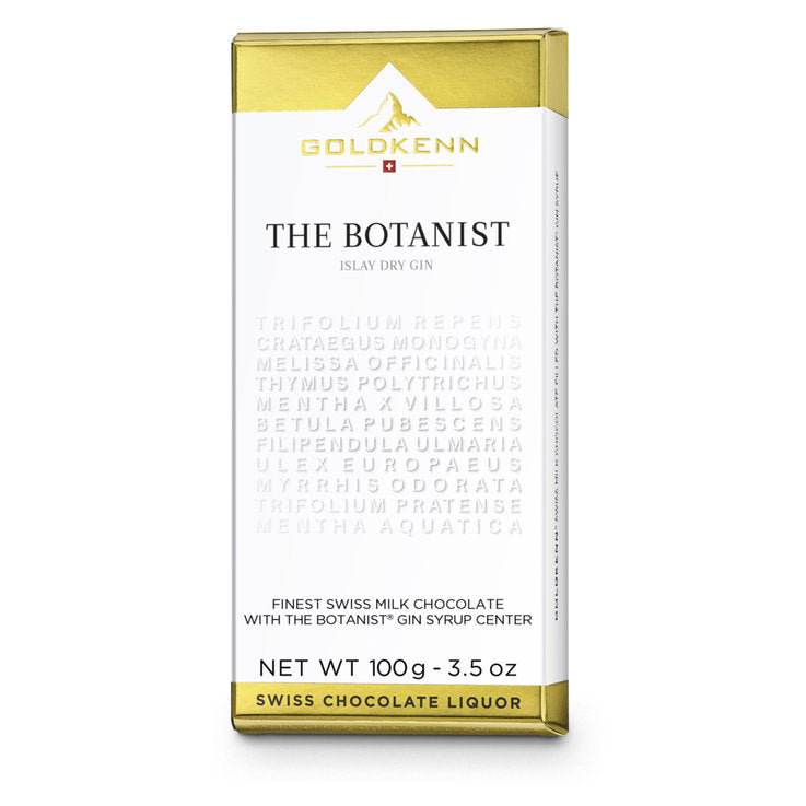The Botanist Gin Liquor Bar Goldkenn 100G Chocolate