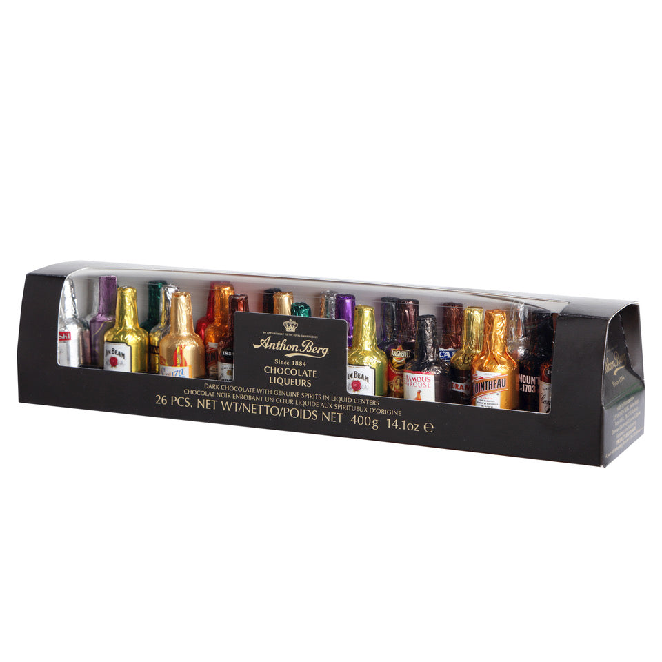LIQUEURS 26 PCS ANTHON BERG 400G CHOCOLATE