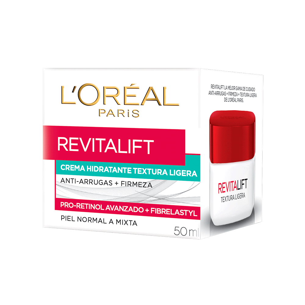 Crema De Día Anti-Arrugas Textura Ligera Revitalift 50 Ml