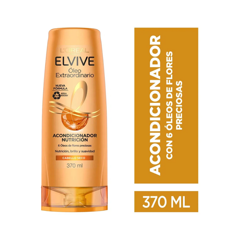 Acondicionador Nutrición Elvive Óleo Extraordinario 370 Ml