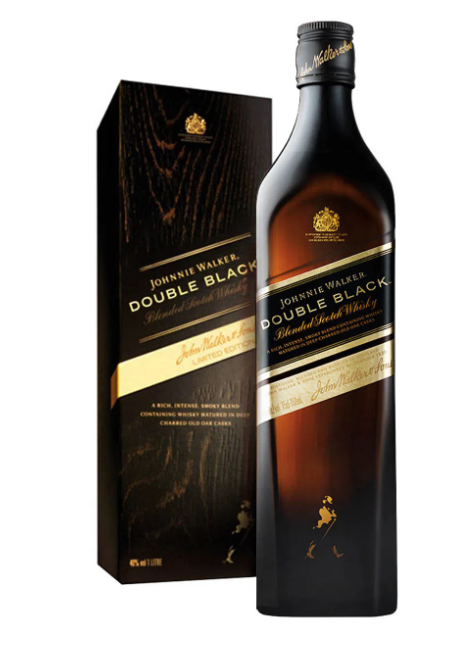 Whisky Double Black Johnnie Walker 1Lt Alc 40% Botella