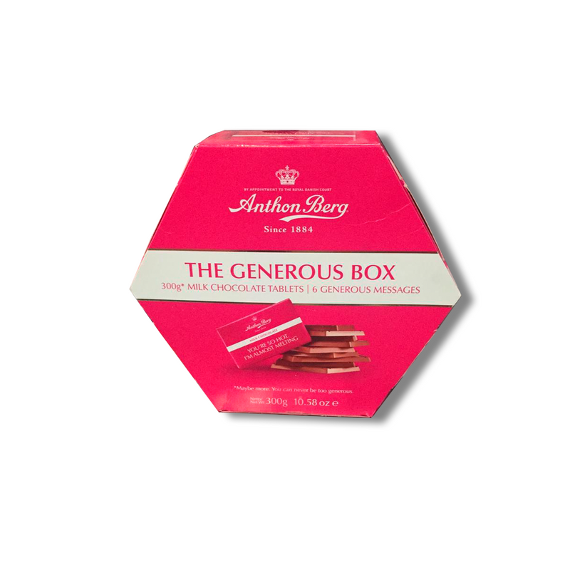 Generous Milk Box Anthon Berg 300G  Chocolate Vence 23/nov/2021