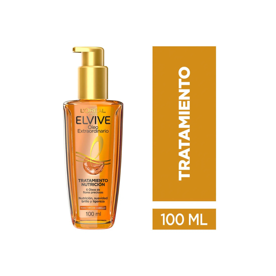 L'Oréal Paris Elvive Oleo Extraordinario Todo Tipo De Cabello 100 Ml