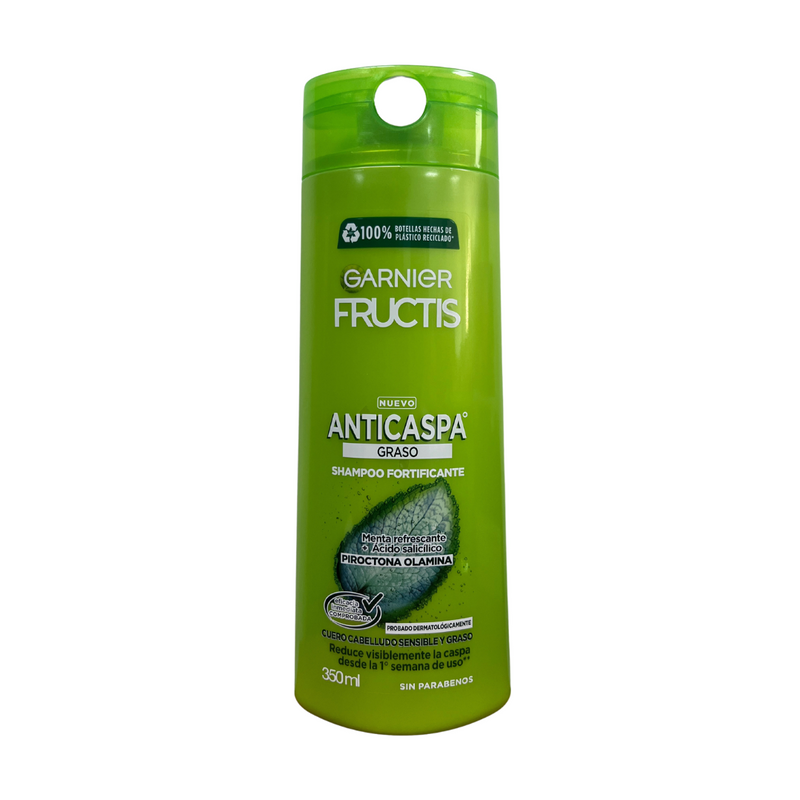 Garnier Shampoo Fructis Anticaspa Graso 350 Ml