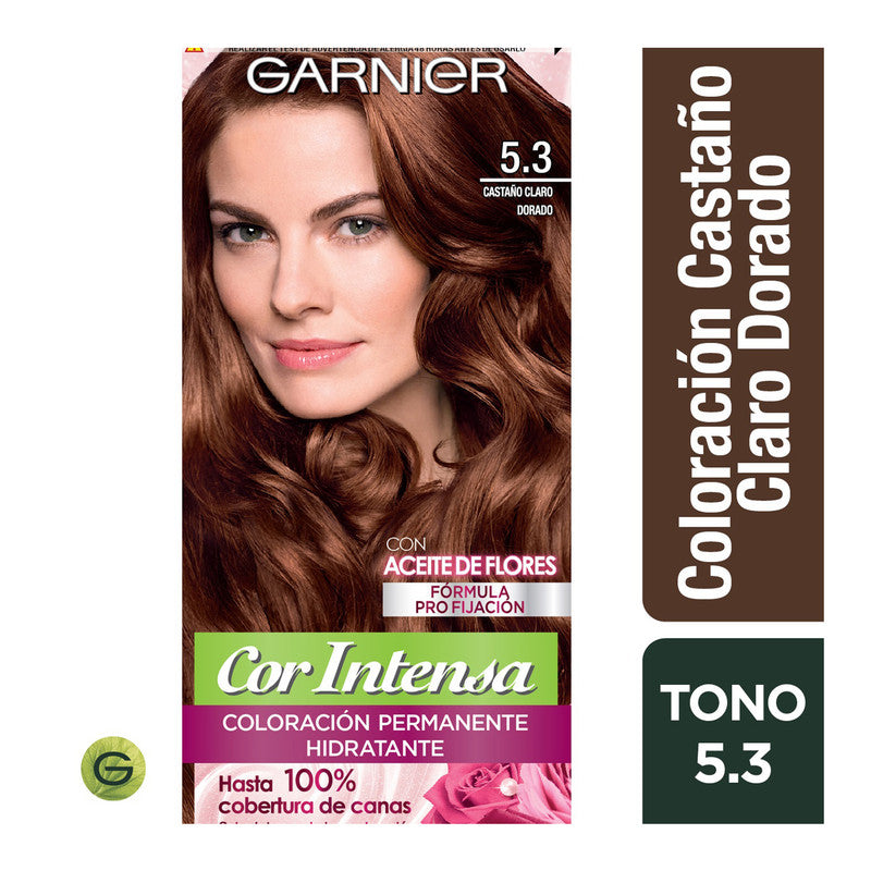 Tinte Cor Intensa 5.3 Castaño Claro Dorado Garnier