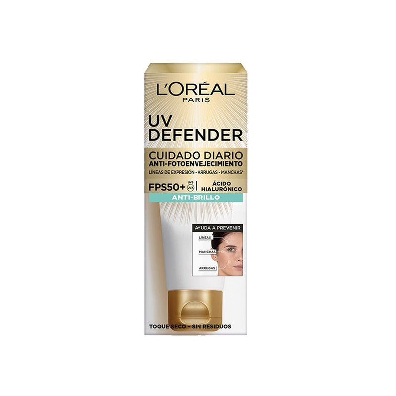 Uv Defender Antifotoenvejecimiento Anti-Brillo 40 G.