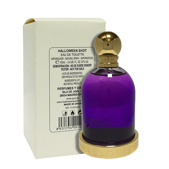 Halloween Shot Jesus Del Pozo 100Ml Mujer Tester Edt