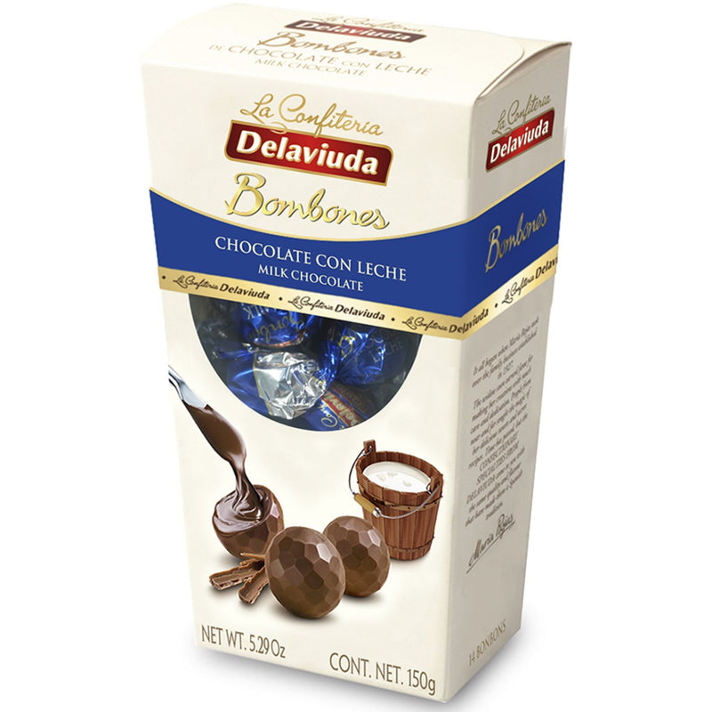 Bombones Choclate Con Lleche Delaviuda 12X150G  Chocolate
