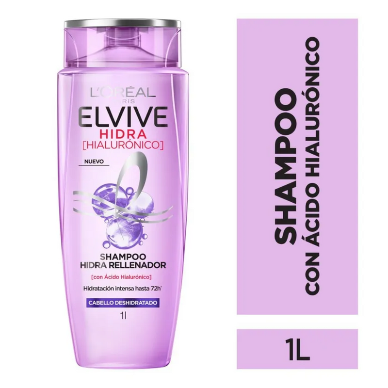 Shampoo Elvive Hidra Hialuronico 1000Ml