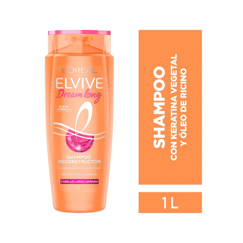 Shampoo Reconstructor Loréal Paris Elvive Dream Long - 1 Lt