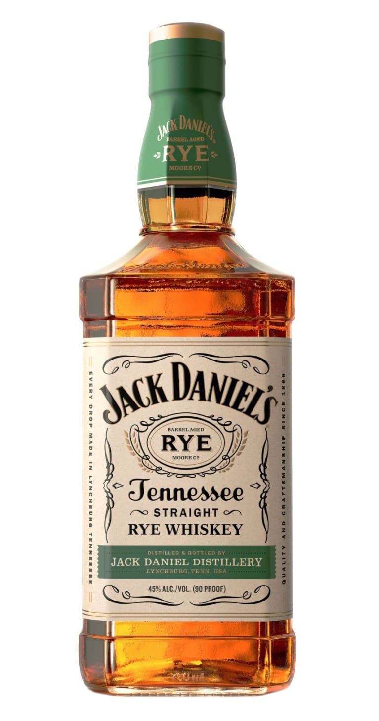 Whisky Rye Tennessee Jack Daniels 1Lt Alc 45% Botella