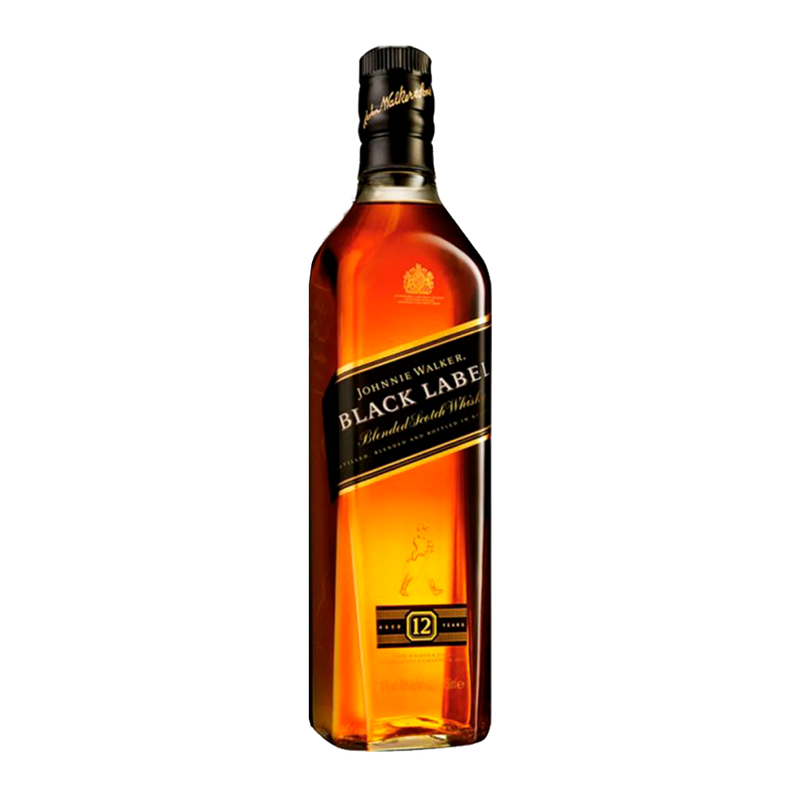 Whisky Black Label Johnnie Walker 1Lt  Botella