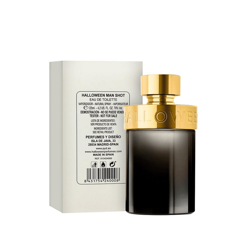 Halloween Man Shot Jesus Del Pozo Tester 125Ml Hombre Edt
